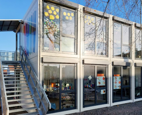Wohncontainer Kindergarten