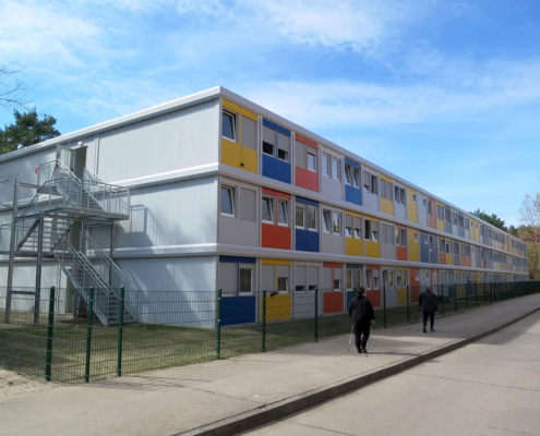 Container Flüchtlingsunterkunft
